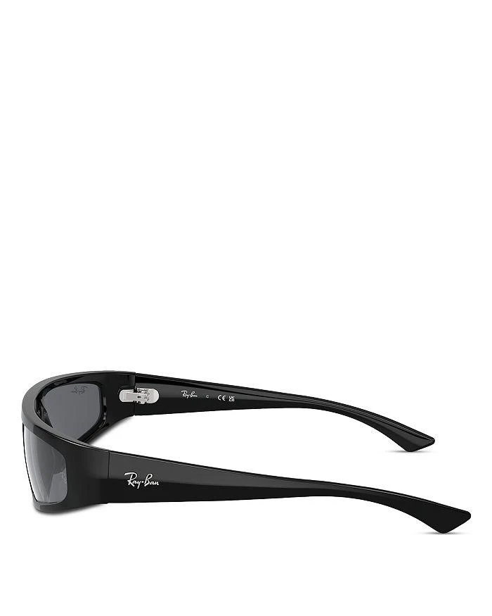Ray-Ban Izaz Wraparound Sunglasses, 59mm 4