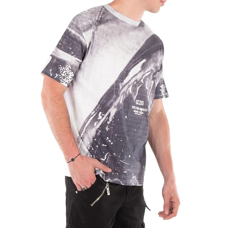 GCDS Morso Print Oversized Cotton T-Shirt 2
