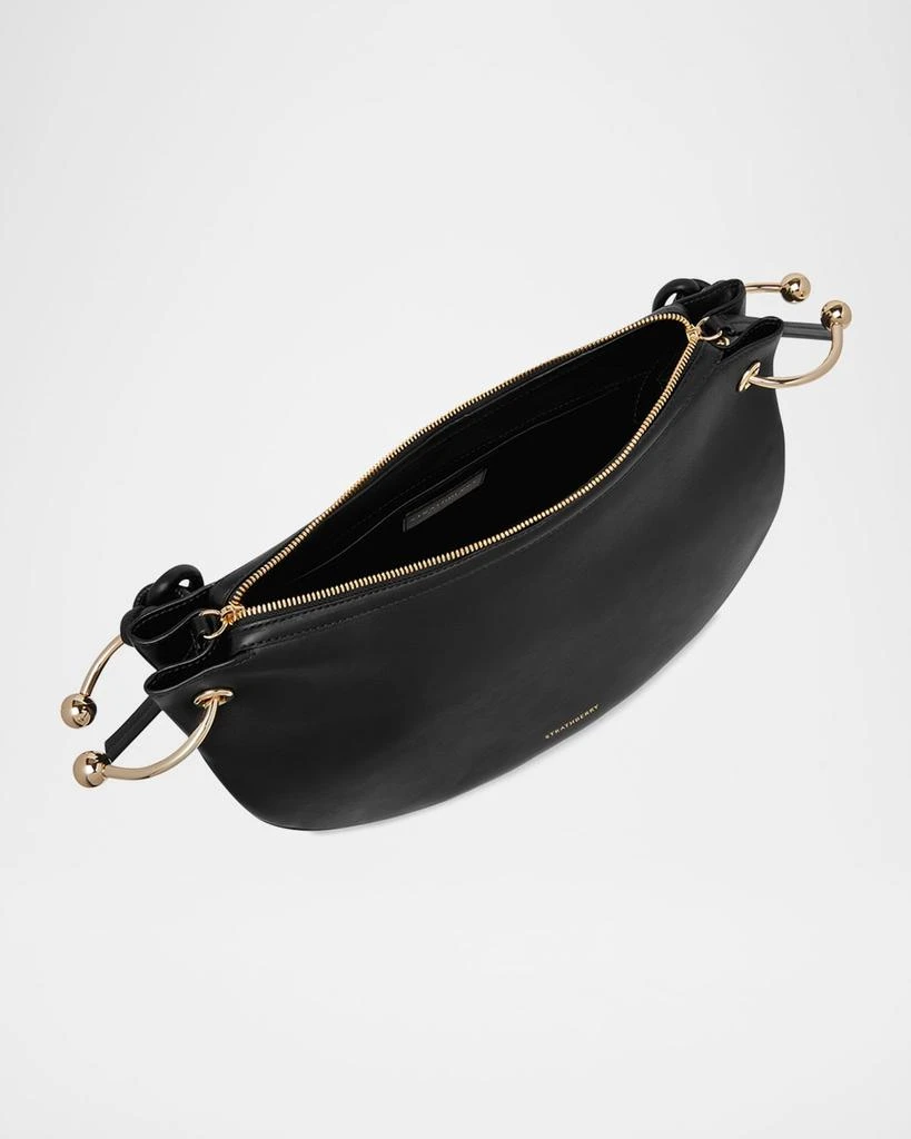 Strathberry Halo Zip Leather Shoulder Bag 4