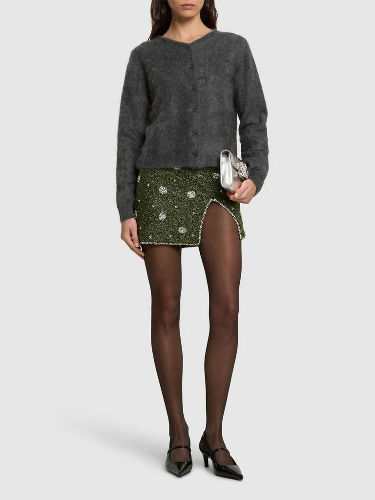 GIUSEPPE DI MORABITO Embellished Mini Skirt 1