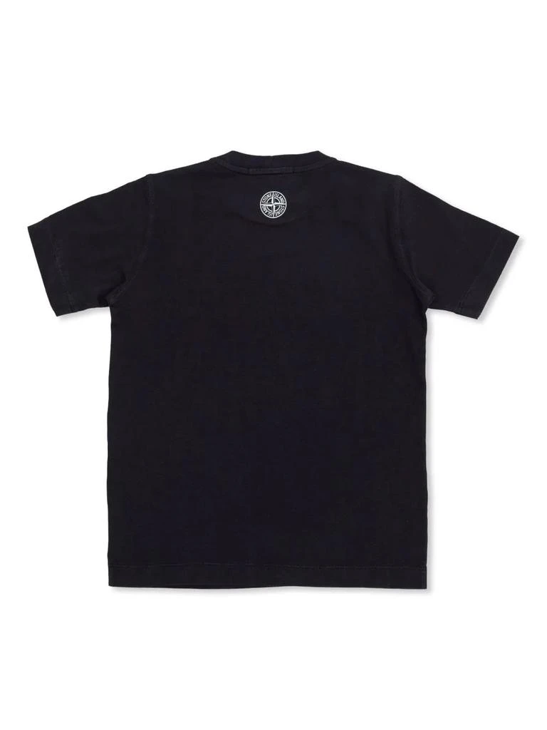 Stone Island Junior Stone Island Kids T-shirts And Polos Black 2