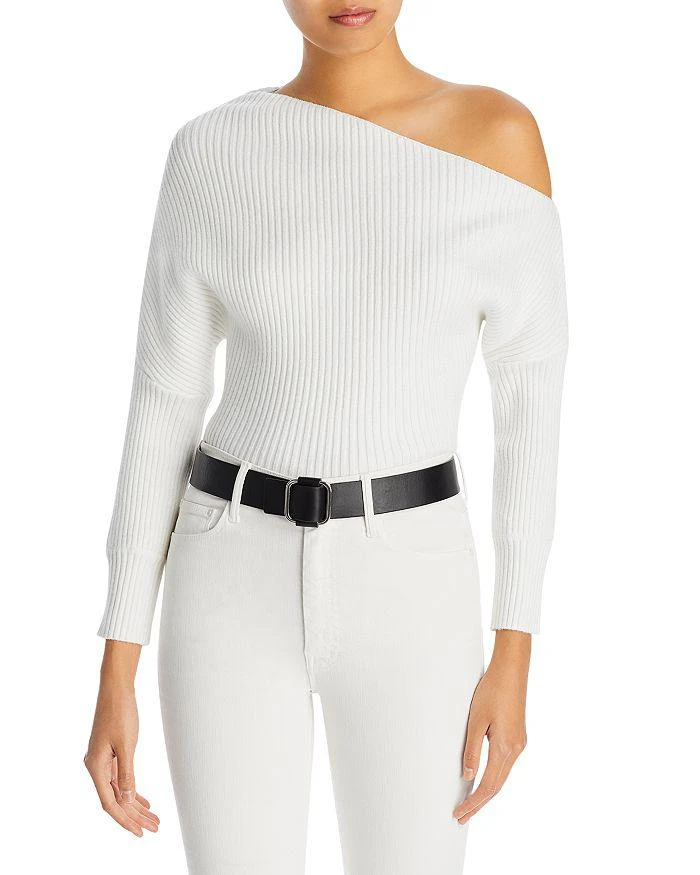 Line & Dot Blair One Shoulder Sweater 1