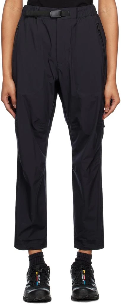 Snow Peak Black 3 Layer Rain Trousers 1