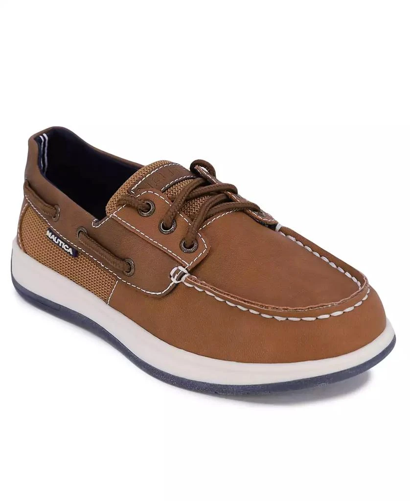 Nautica Big Boys Slip-On Boat Shoe with Decorative Laces 1