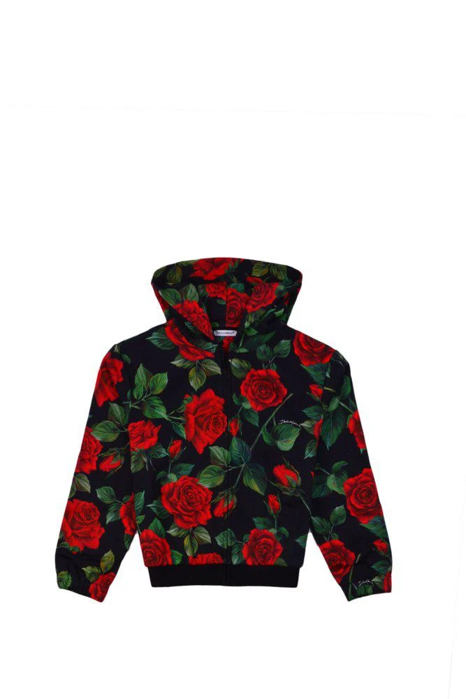 Dolce 
Gabbana Dolce 
Gabbana Kids Floral Printed Hoodie