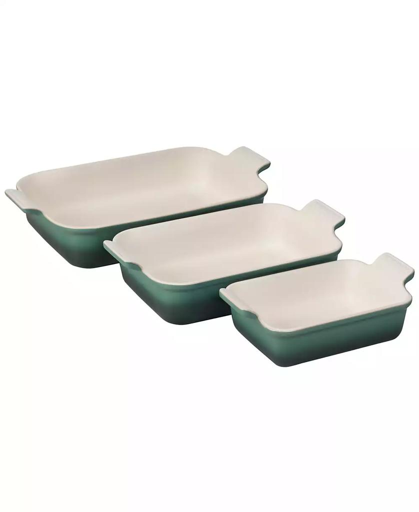 Le Creuset Set of 3 Heritage Bakers