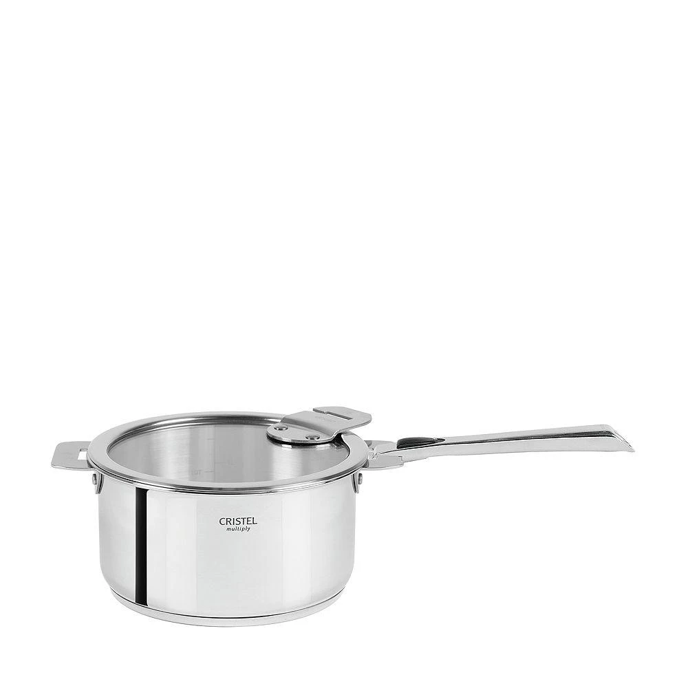 Cristel Casteline Tech 2.5 Qt. Saucepan with Lid - Exclusive 2