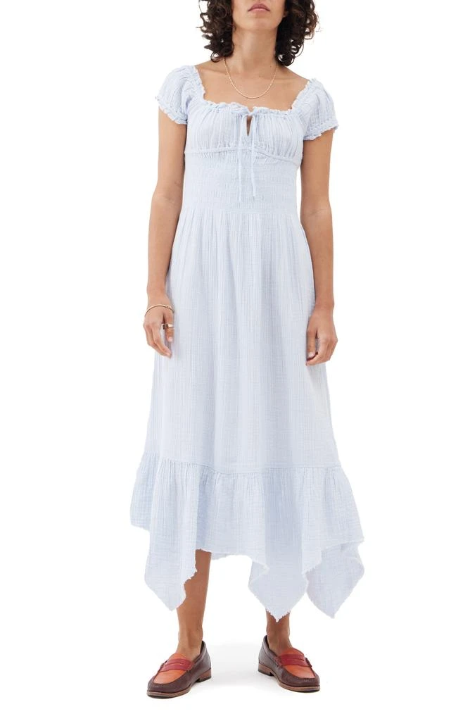 BDG Urban Outfitters Suki Cotton Gauze Maxi Dress 1