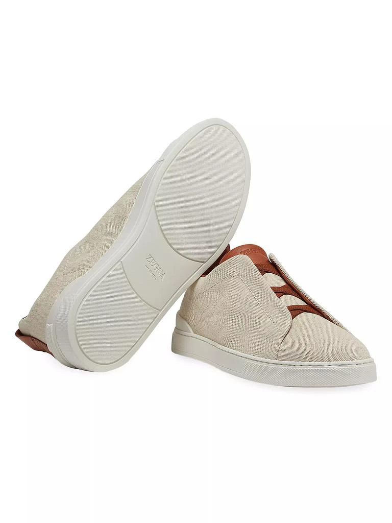 Zegna Triple Stitch Sneakers 5