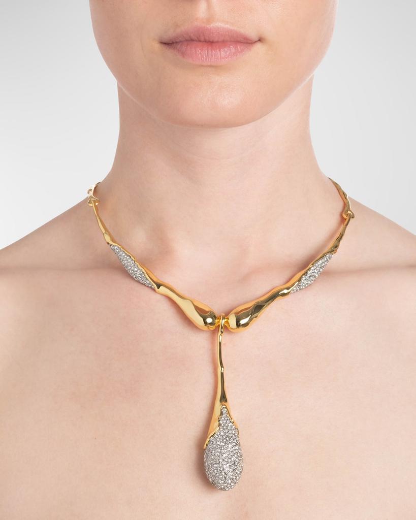 Alexis Bittar Solanales Crystal Teardrop Collar