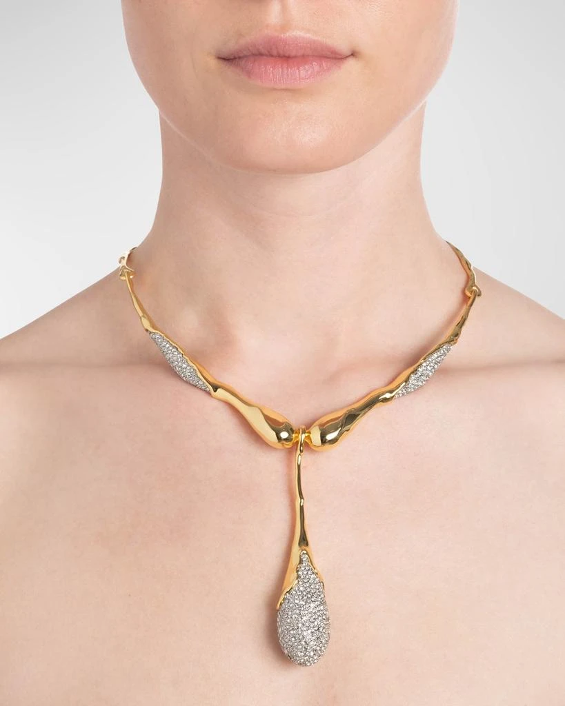 Alexis Bittar Solanales Crystal Teardrop Collar 2