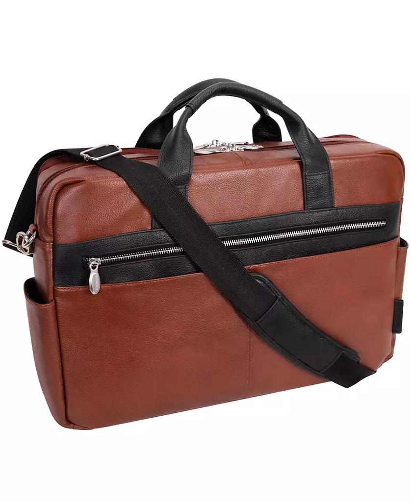 McKlein Southport 17" Dual-Compartment Laptop Tablet Briefcase