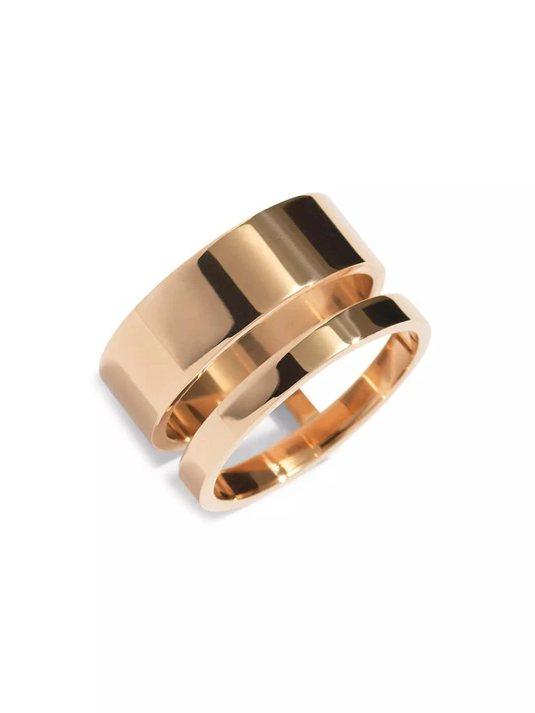 Repossi Berbere 18K Pink Gold 2-Row Ring 1