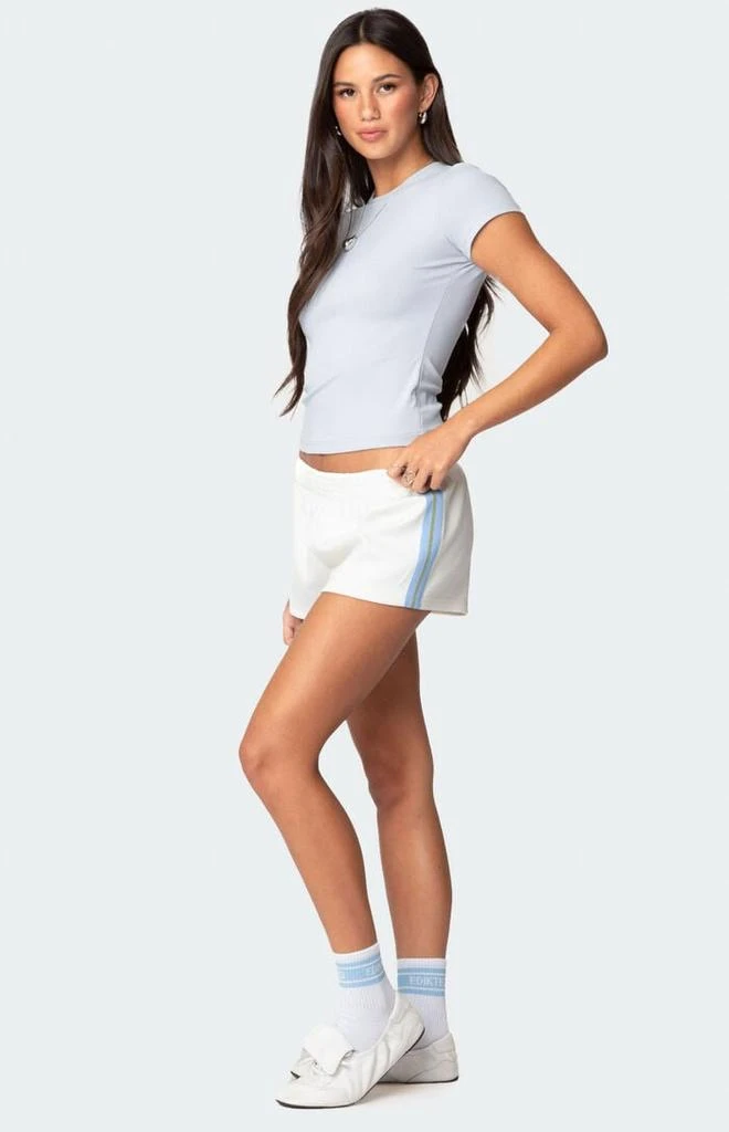 Edikted Izzie Side Stripe Shorts 3
