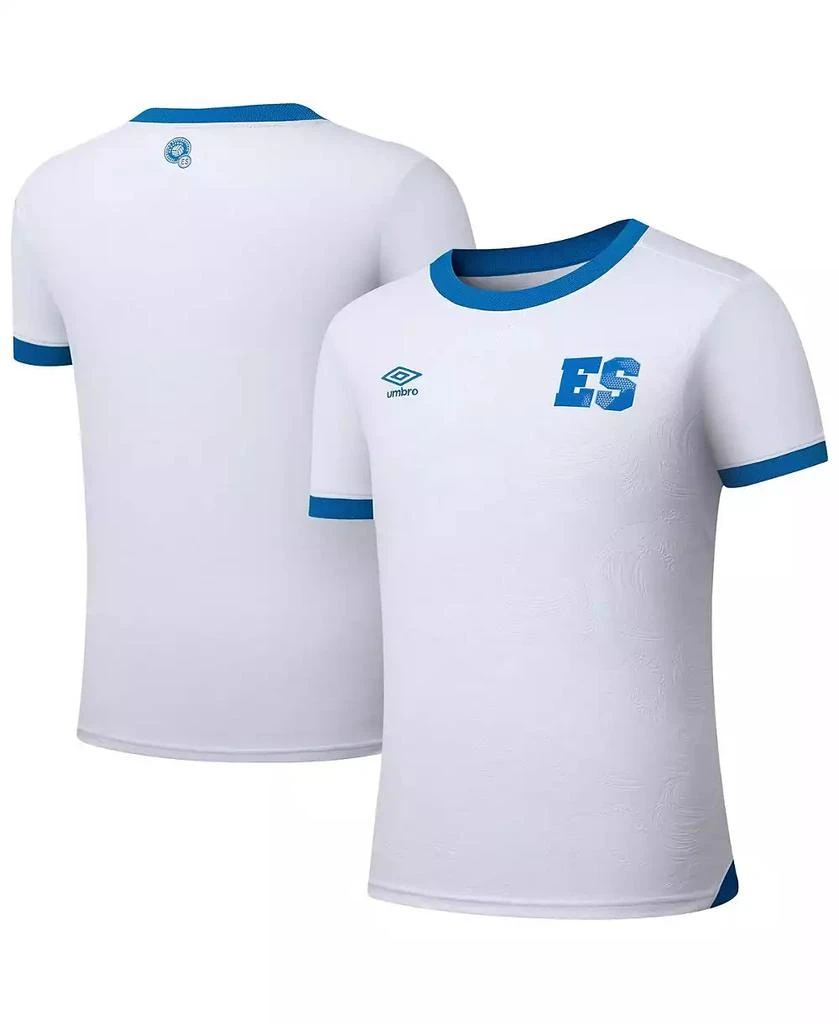 Umbro Men's White El Salvador National Team 2025 Away Replica Jersey 1