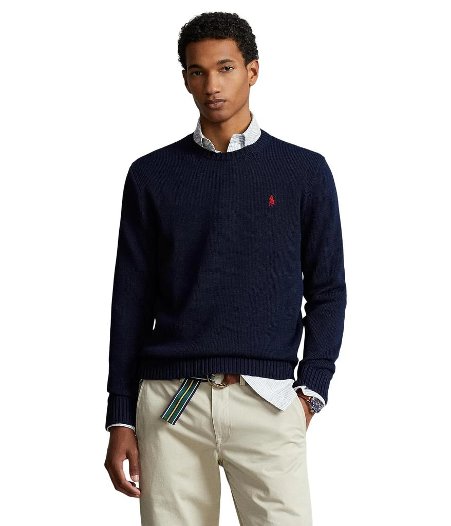 Ralph Lauren Cotton Crew Neck Sweater