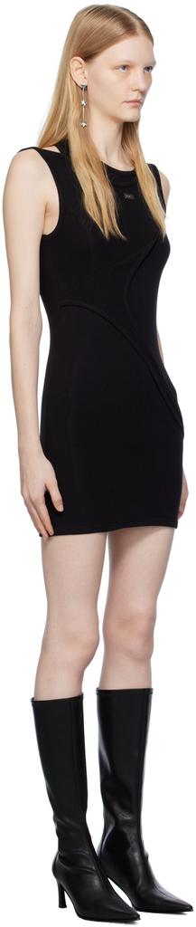 HELIOT EMIL Black Estuarine Minidress