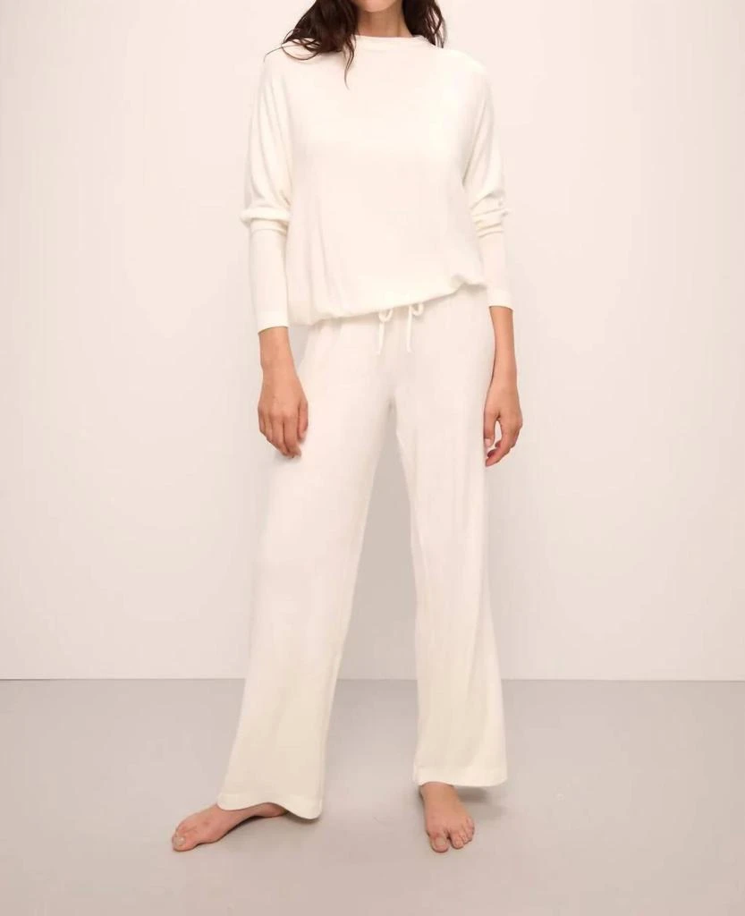 Eberjey Eberjey - Cozy Time Mock Neck Pullover 2