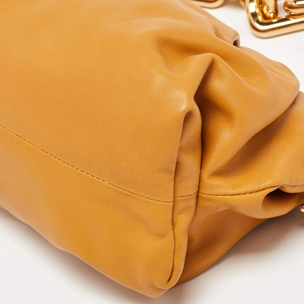 Bottega Veneta Bottega Veneta Mustard Leather Chain Pouch 12