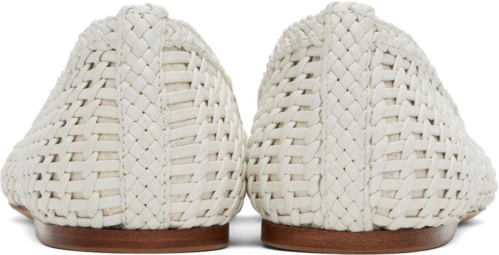 Gabriela Hearst Off-White Aurora Braided Ballerina Flats 2