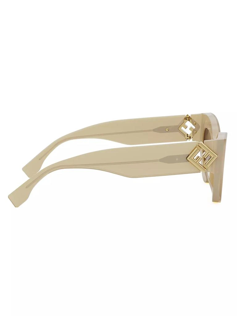 Fendi FF Diamond 52MM Cat-Eye Sunglasses 7