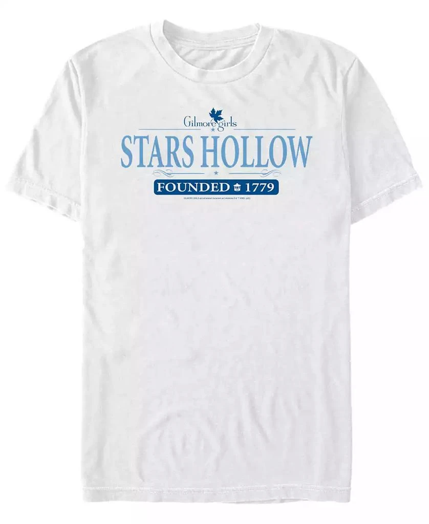 FIFTH SUN Men's Gilmore Girls TV Stars Hollow Short Sleeve T-shirt 1