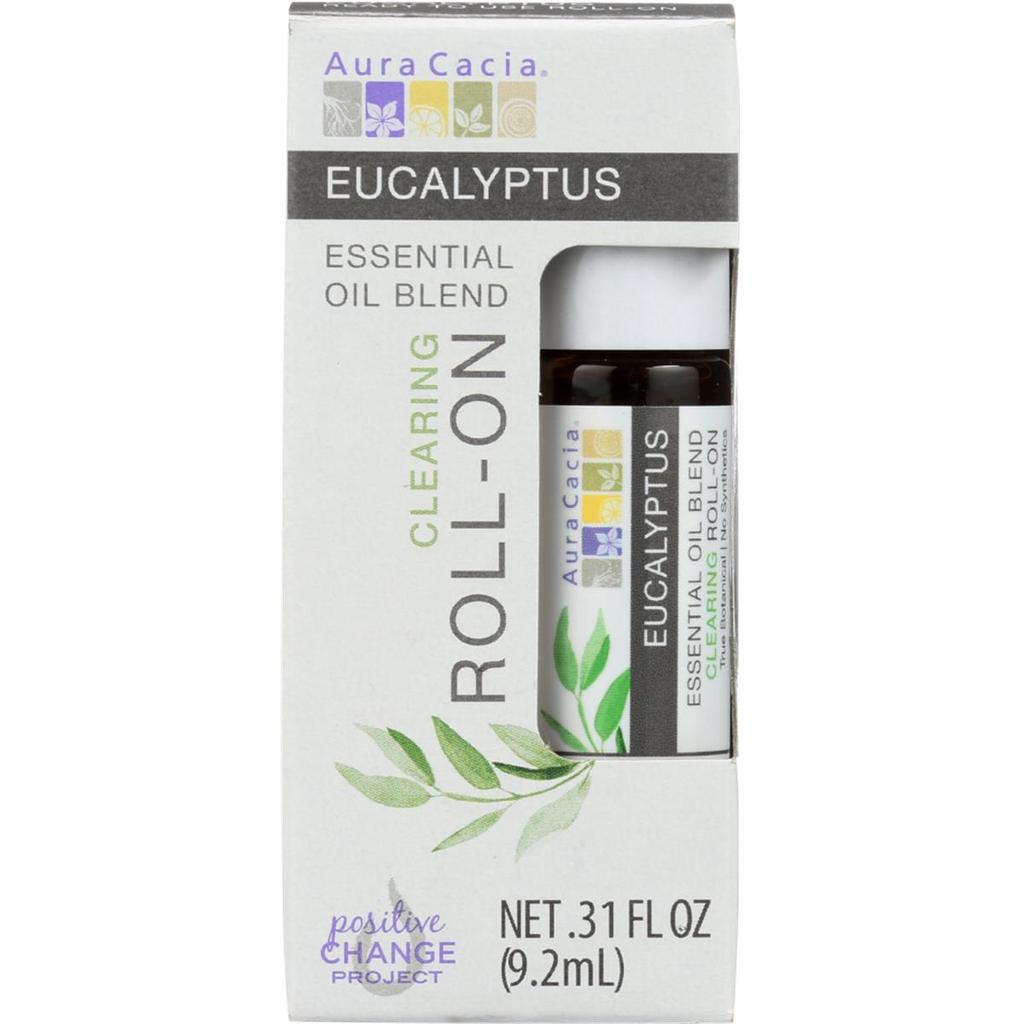 Aura Cacia 0.31 oz Eucalyptus Roll-On Essential Oil