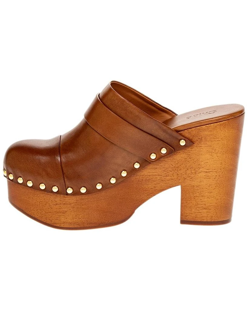 Chloé Jeannette Leather Wedge Clog 2