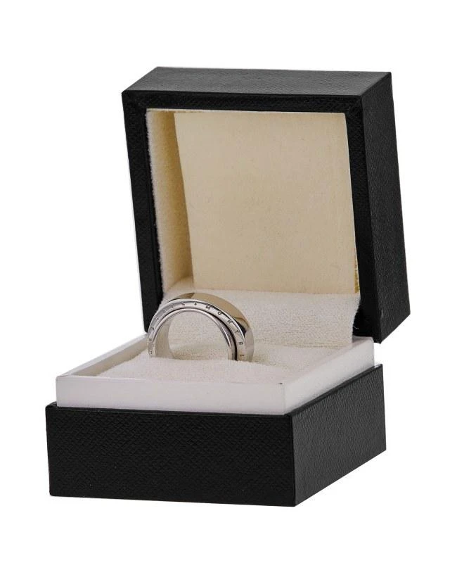 MontBlanc Montblanc Profile Sterling Silver Rotating Women's Ring 36209-SD 1