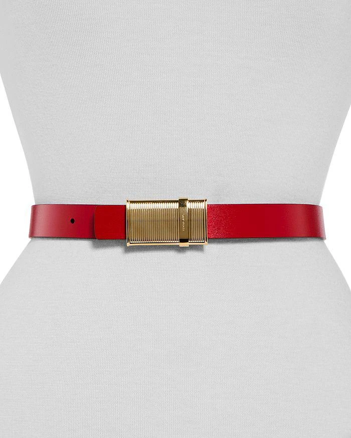 Salvatore Ferragamo Women's Reversible Leather Belt 2