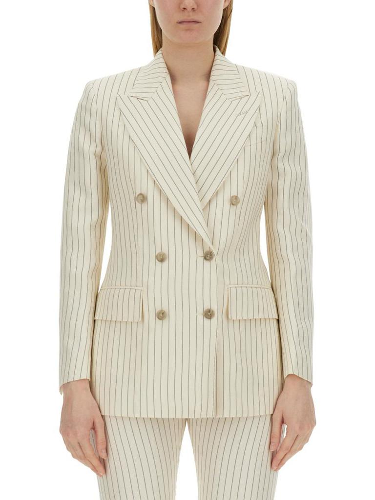 【関税&送料込み】Tom Ford Wallis Double-Breasted Jacket C Tom Ford Tom Ford Double-Breasted Jacket