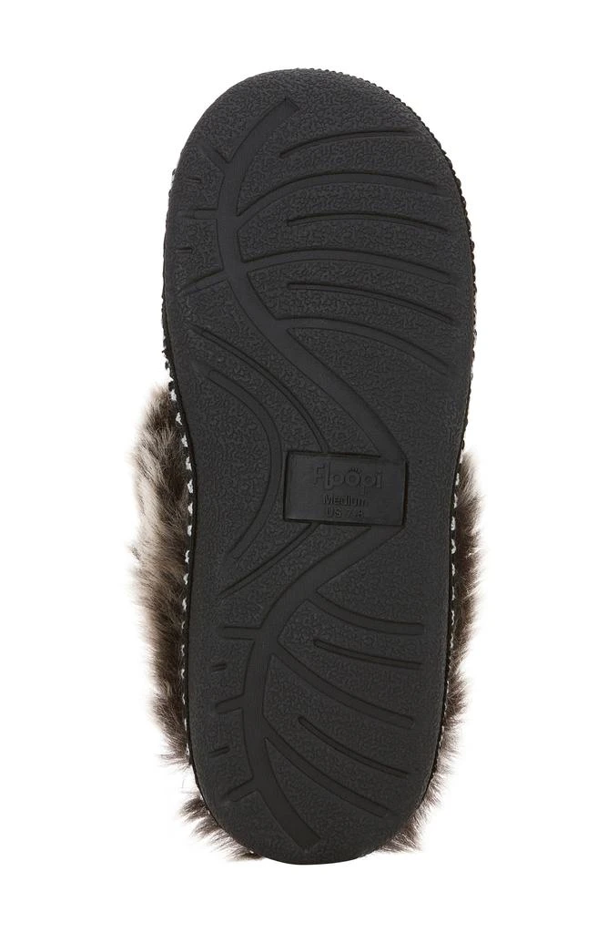 FLOOPI Indoor/Outdoor Faux Fur Lined Slipper 4