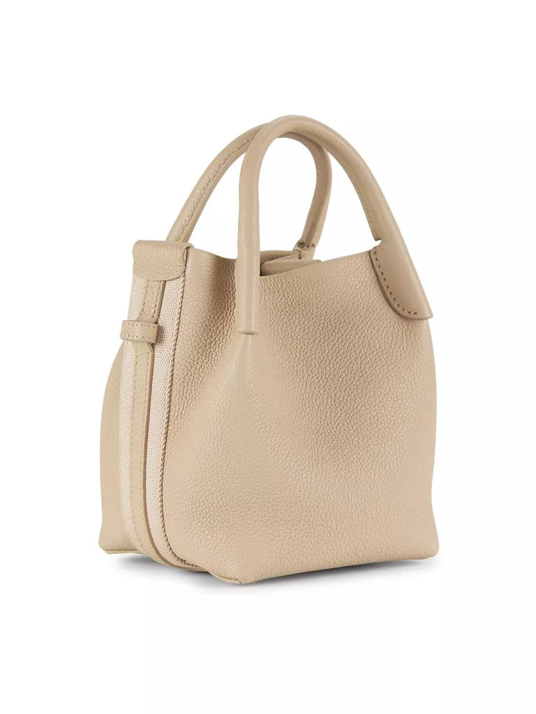 Loro Piana Bale Leather Convertible Shoulder Bag 4