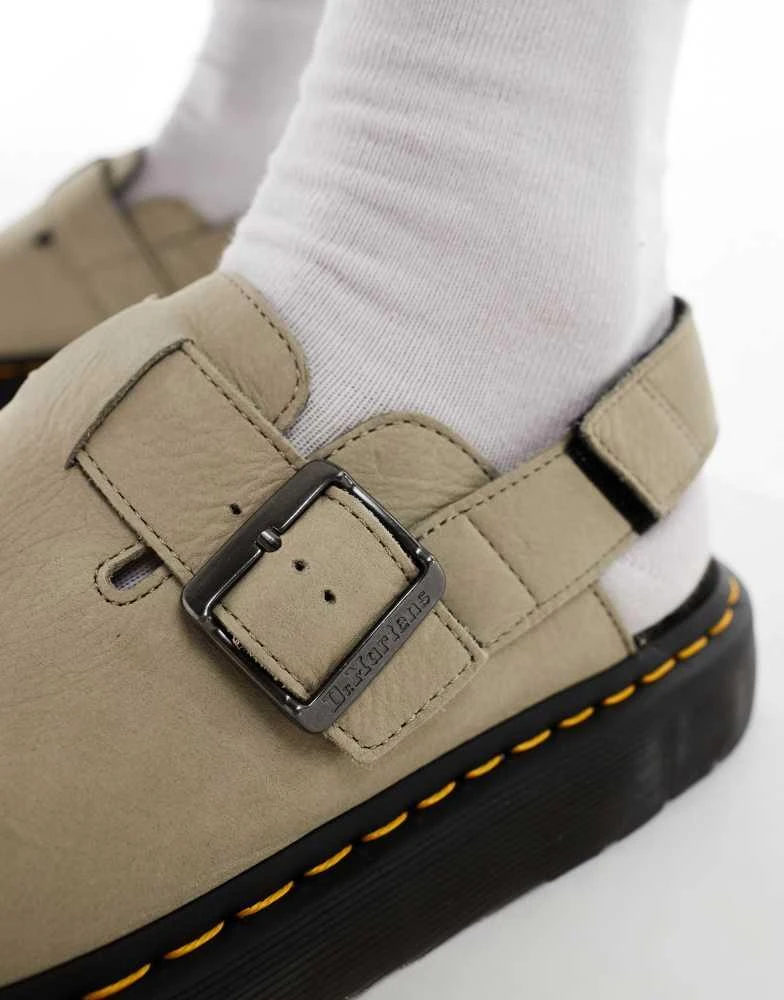 Dr. Martens Dr Martens Jorge II mules in beige suede 3