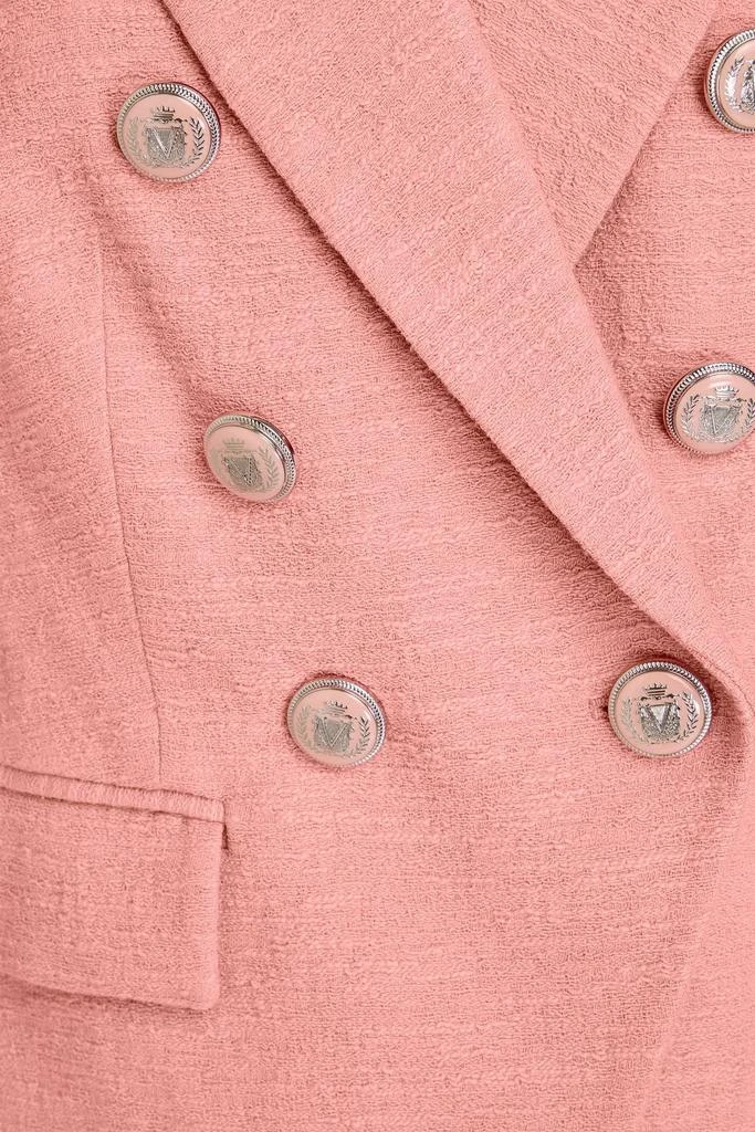 VERONICA BEARD Miller Dickey double-breasted cotton-blend tweed blazer 4