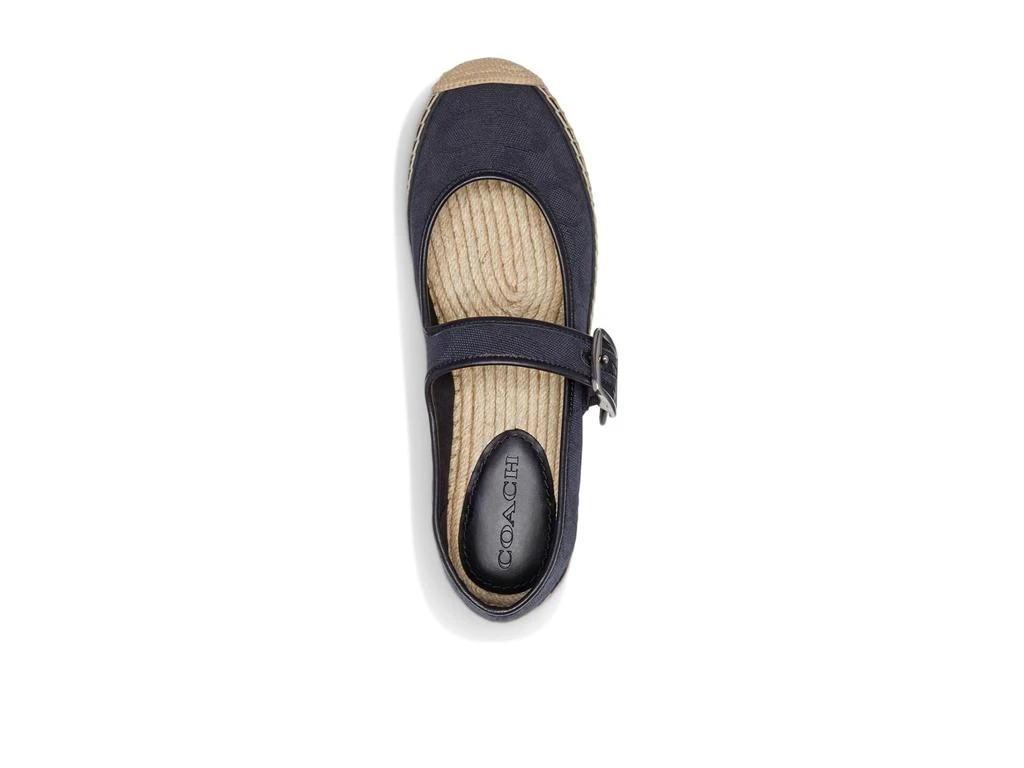 Coach Courtney Signature C Canvas Espadrille 2