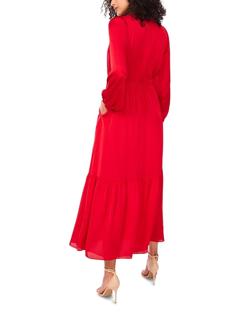 1. State Elastic Waist Button Maxi Dress 3