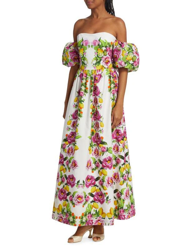 Borgo de Nor Juliet Off-The-Shoulder Maxi Dress 3