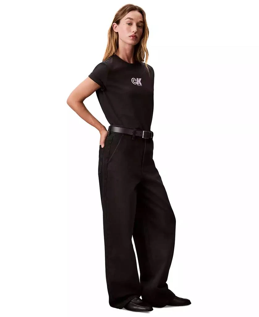 Calvin Klein Women's Cotton Archive Logo T-Shirt 3