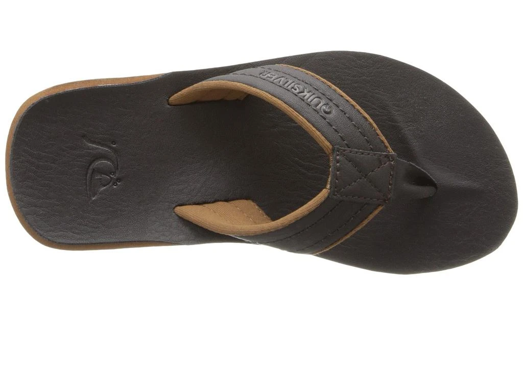 Quiksilver Quiksilver Kids Carver Nubuck Flip Flops (Toddler/Little Kid/Big Kid) 2