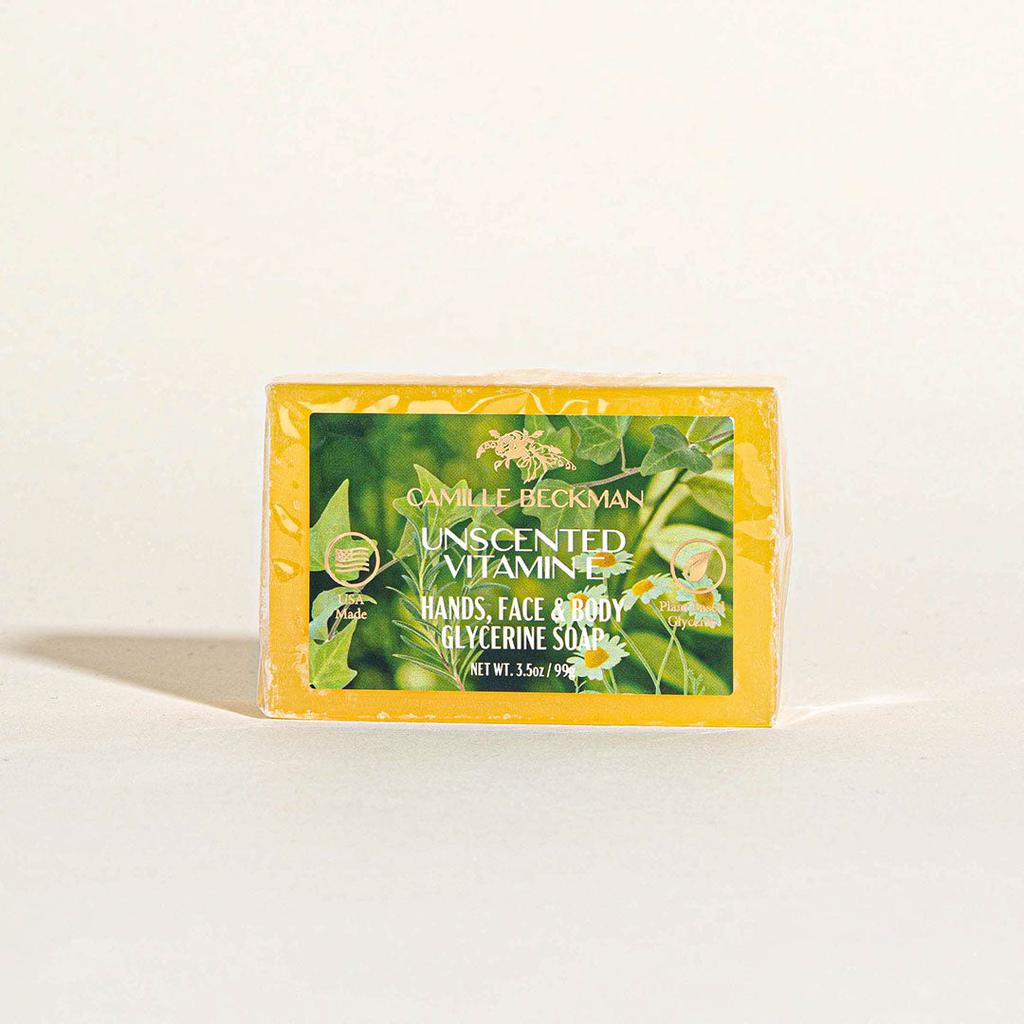 Camille Beckman Glycerine Bar Soap Unscented 3.5oz