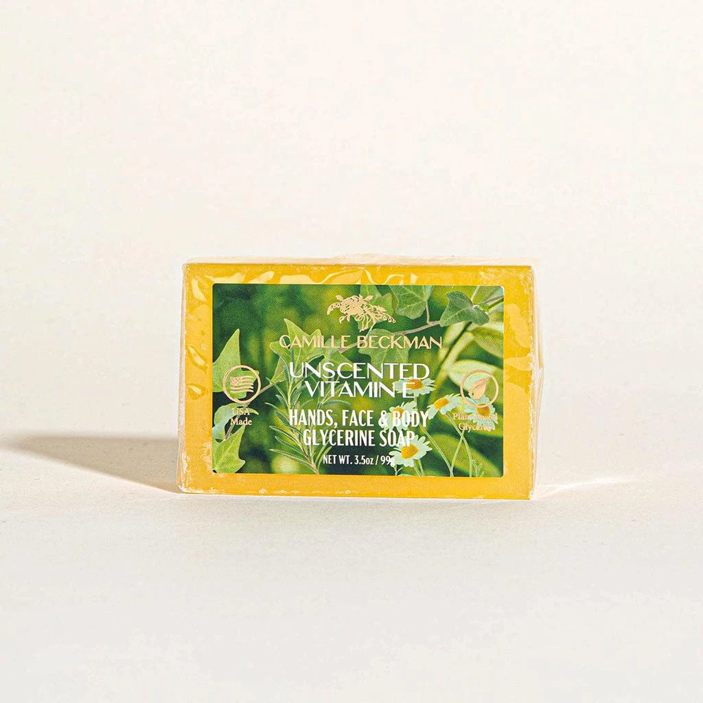 Camille Beckman Glycerine Bar Soap Unscented 3.5oz 1
