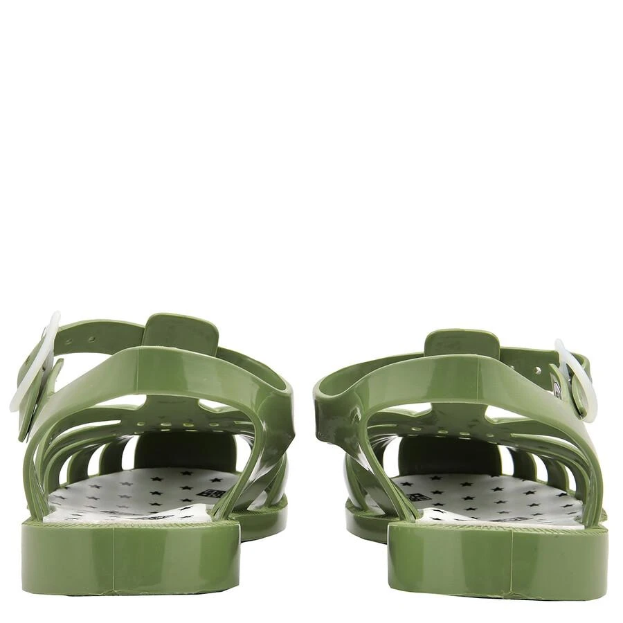 Bonton Kids Vert Buisson Jelly Caged Sandals 3