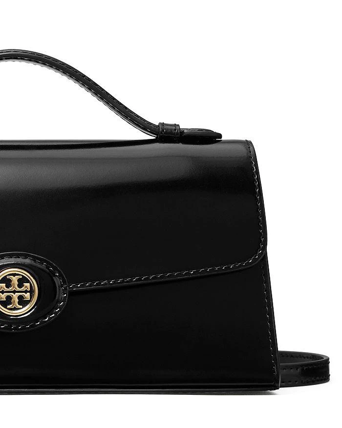 Tory Burch Robinson Spazzolato Top Handle Chain Wallet 5