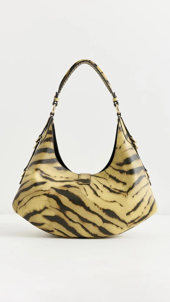 Ganni Kat Small Grained Zebra Bag 3