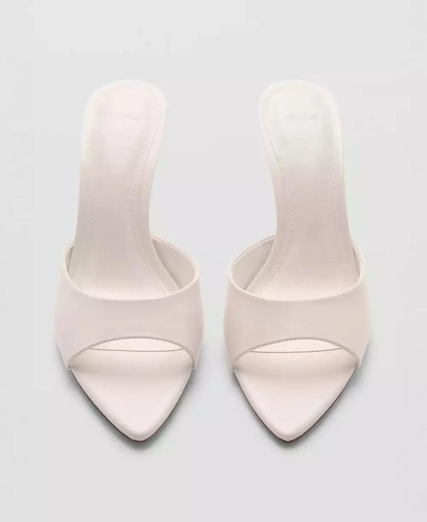 Mango Women's Heel Non-Structured Sandals 8