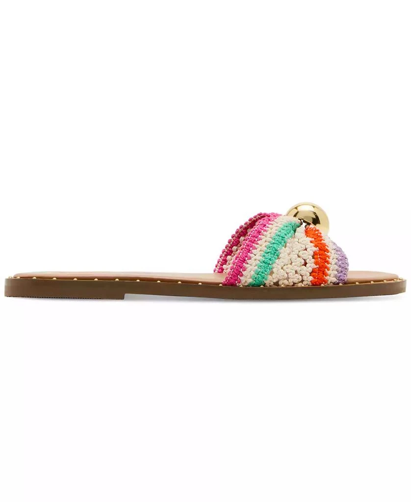 Steve Madden Women
s Dipsy Knotted Embellished Slide Sandals 2