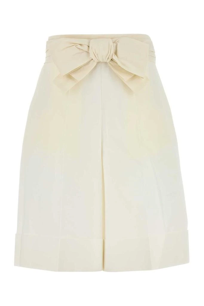 Valentino Valentino Bow Detailed Bermuda Shorts from Cettire