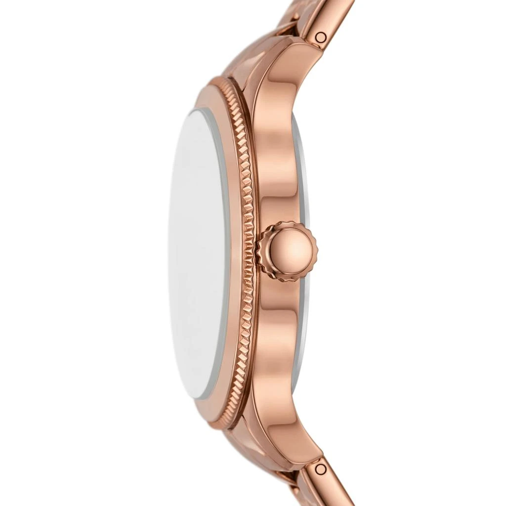 Fossil Women's Brynn Multifunction, Rose Gold-Tone Stainless Steel Watch 3