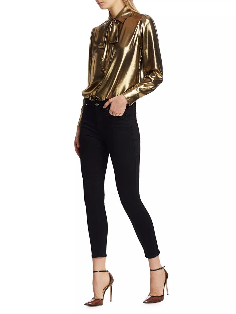 7 For All Mankind Mid-Rise Ankle Skinny Jeans 2